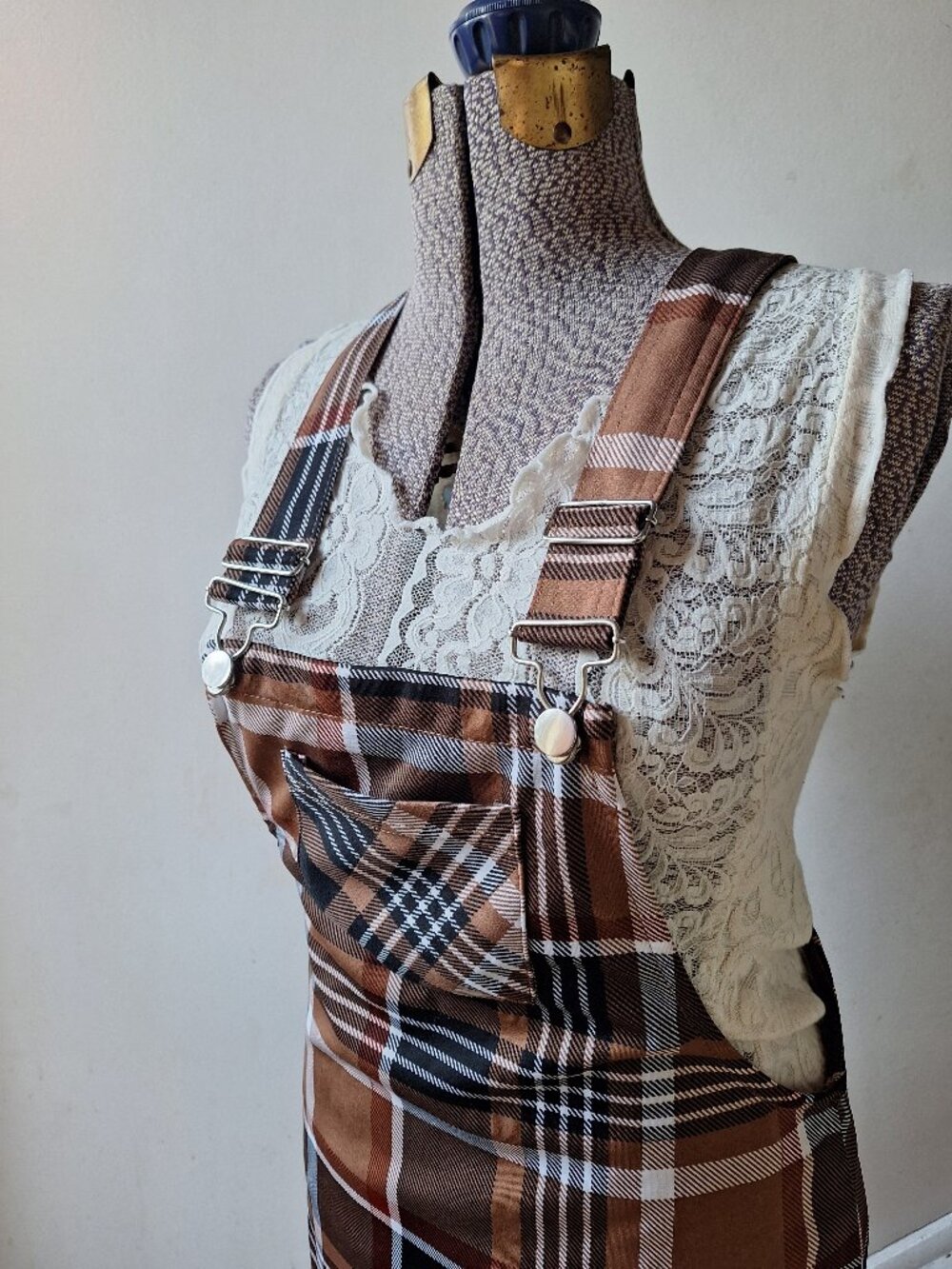 Stretchy Overall Dress Streetwear Society